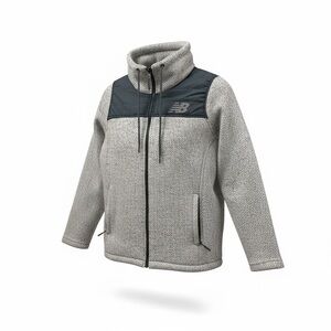 New Balance Black and Gray Chevron Jacket